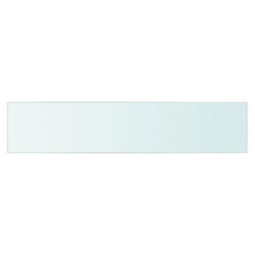 Glashylde klar 70 × 15 cm - hærdet glas, 8 mm