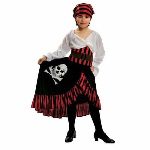 Kostume til børn Pirater Bandana (4 Dele) 7-9 år