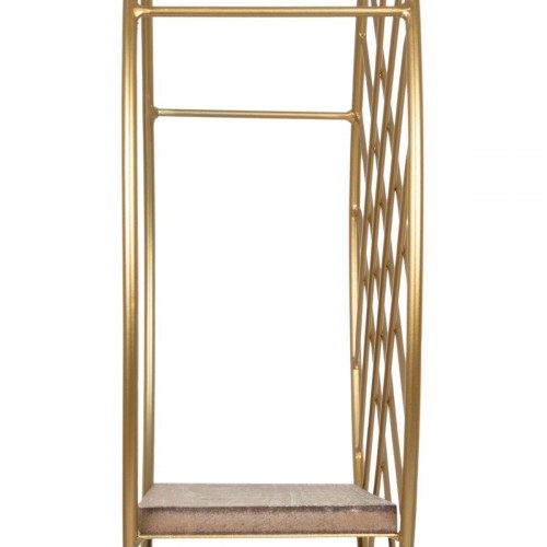 Hylder Natur Gylden Metal Træ 43 x 13 x 43 cm