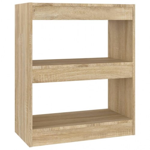 Bogreol/rumdeler 60 x 30 x 72 cm - sonoma-eg