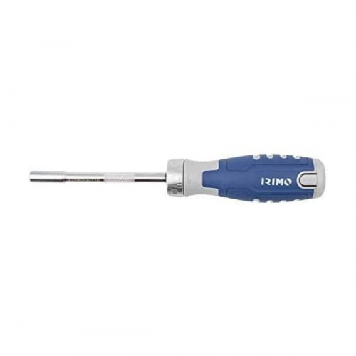 Irimo skruetrækker med carraca-nøgle 1/4" - 3 positioner, 12 dele