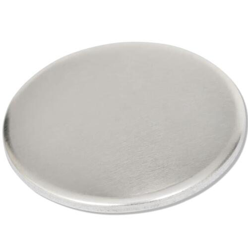 Badgemaskine med 500 knapdele med nål bagpå drejematrice 44 mm