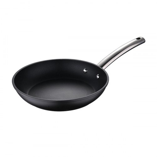 Masterpro stegepande Q2529, sort, Ø 30 cm - smedet aluminium
