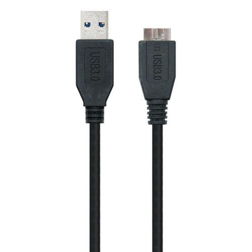 USB 3.0 A til mikro USB B-kabel NANOCABLE 10.01.110-BK 2 m