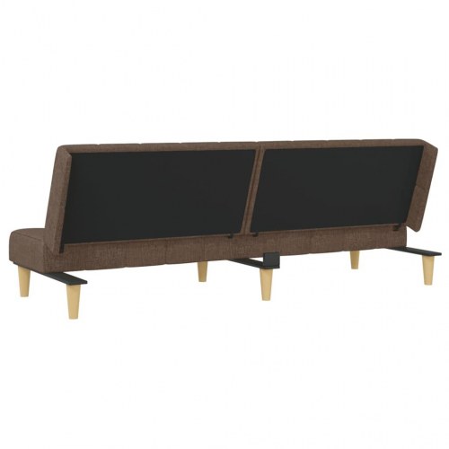 2-personers sovesofa i stof - gråbrun daybed