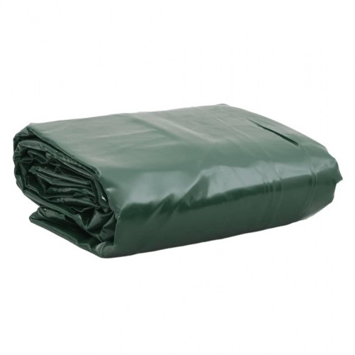 Presenning 5 x 6 m 650 g/m² - grøn