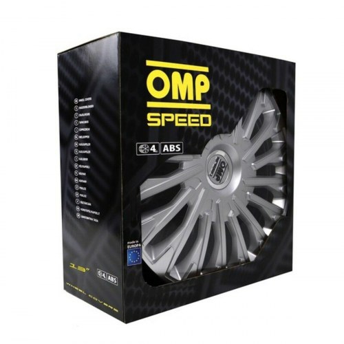 Hjulkapsler OMP Stinger Speed 13" - sølv (sæt á 4)