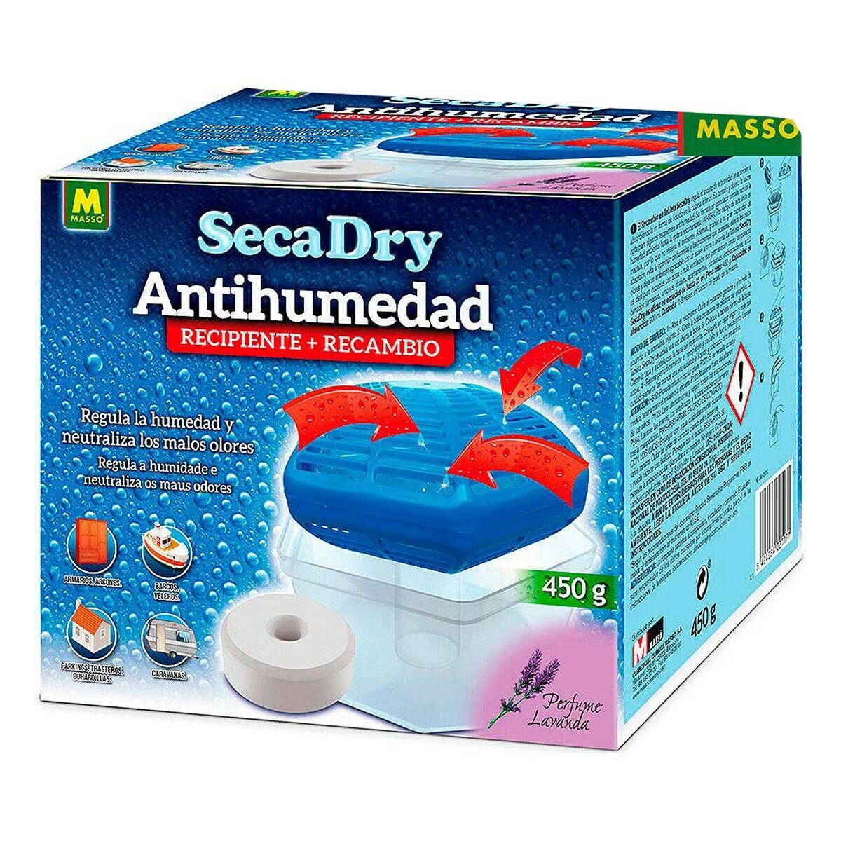 Massó SecaDry Antifugt 450 g - lavendel