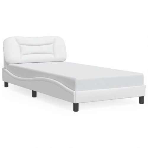 Sengeramme med LED Hvar 100 x 200 cm - hvid