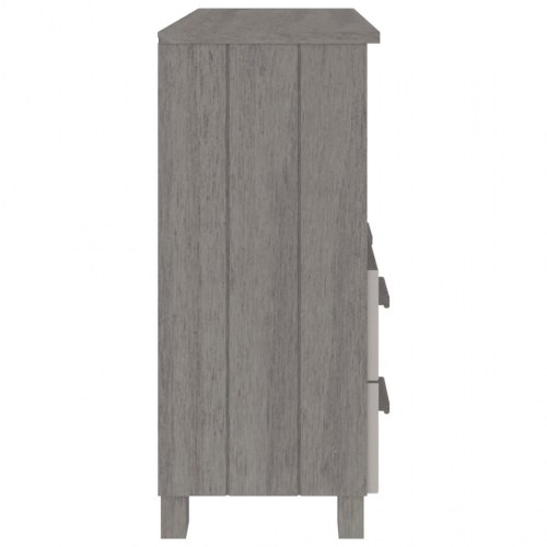 Skænk HAMAR 85 x 35 x 80 cm - lysegrå