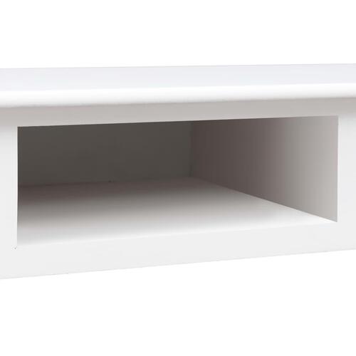 Skrivebord 110 x 45 x 76 cm træ hvid
