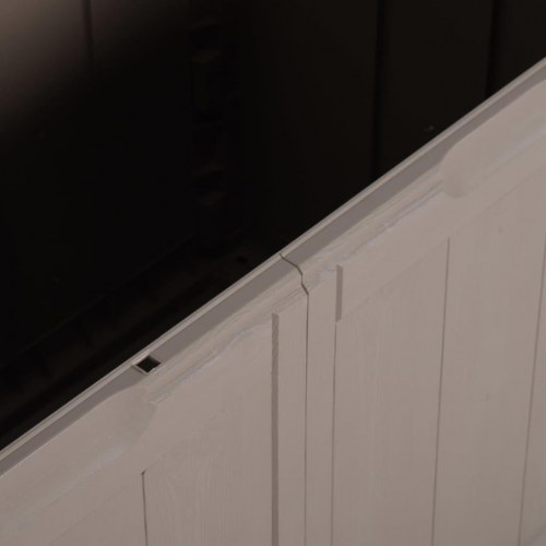 Opbevaringskasse til haven 270 l PP-trælook brun