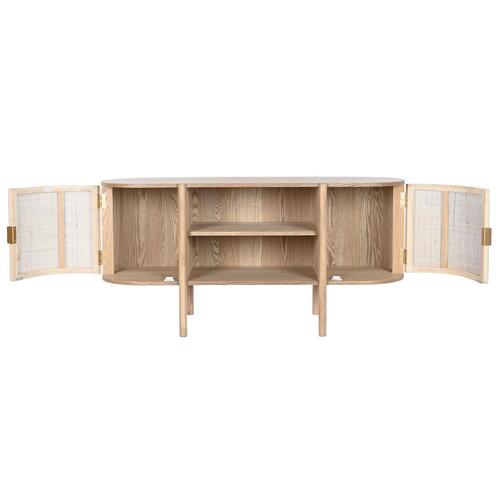 møbler Home ESPRIT Natur Gummitræ 120 x 43,5 x 60 cm