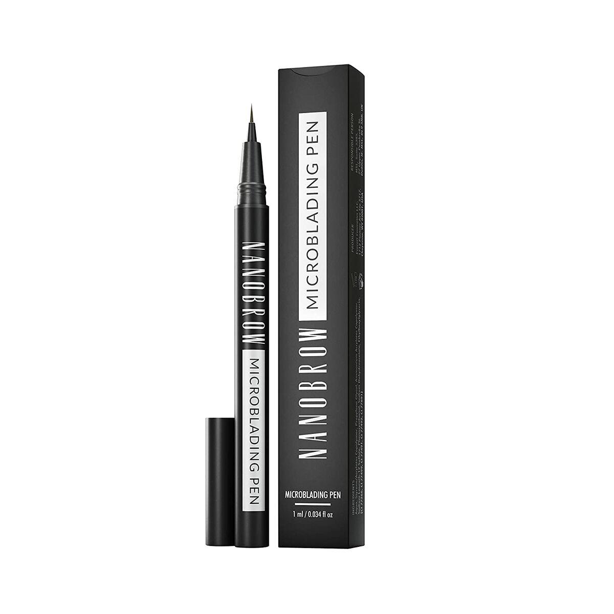 Øjenbrynspen Nanobrow Microblading Pen mørkebrun 1 ml billede