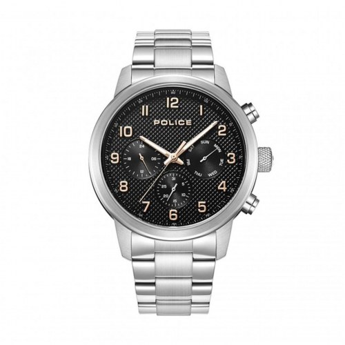 Herreur Police PEWJF2228203 - herre armbåndsur i stållook