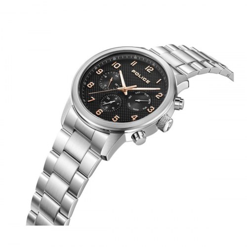 Herreur Police PEWJF2228203 - herre armbåndsur i stållook