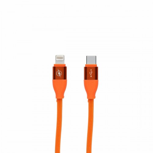 Contact USB‑C til Lightning kabel 1,5 m / 1 m - Orange, 20 W