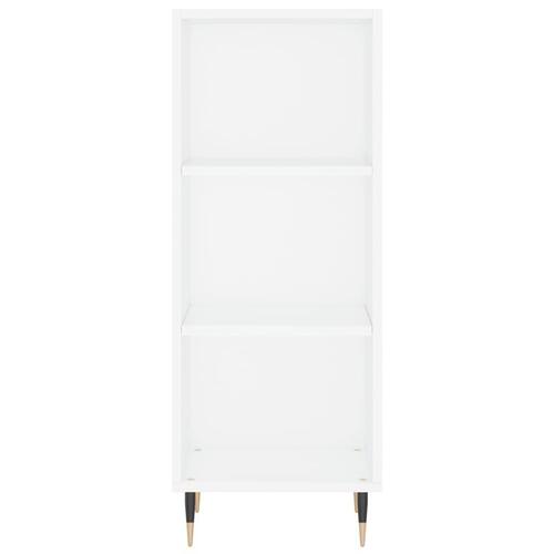 Skænk 34,5x32,5x90 cm konstrueret træ hvid