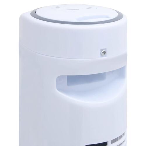 Tårnventilator med fjernbetjening og timer Φ24x80 cm hvid