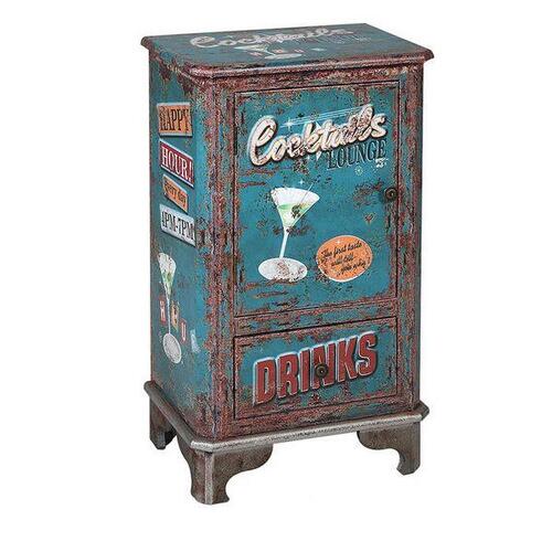 Sofabord Cocktails 116268 Retro Blå (75 X 44 x 30 cm)