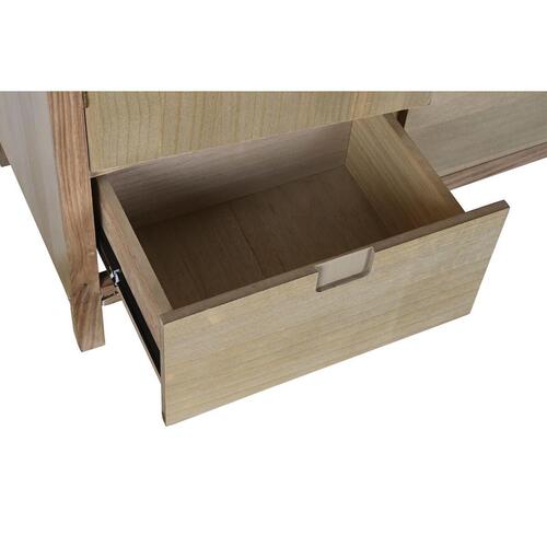 Garderobeskab Natur Fyrretræ Træ MDF 90 x 40 x 180 cm