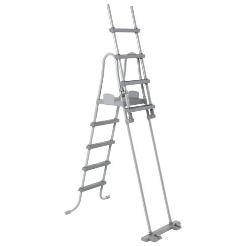 Bestway Power Steel swimmingpoolsæt rektangulær 412 x 201 x 122 cm