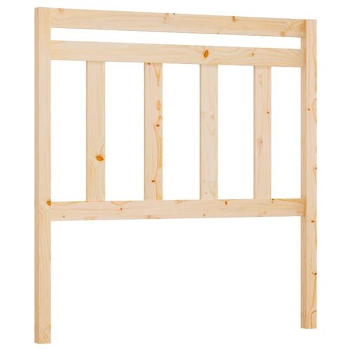 Sengegærde 106x4x100 cm massivt fyrretræ
