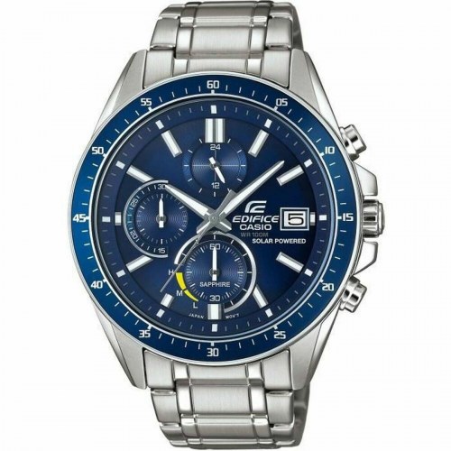 Casio Edifice EFS-S510D-2AVUEF herreur - sølvfarvet, blå skive