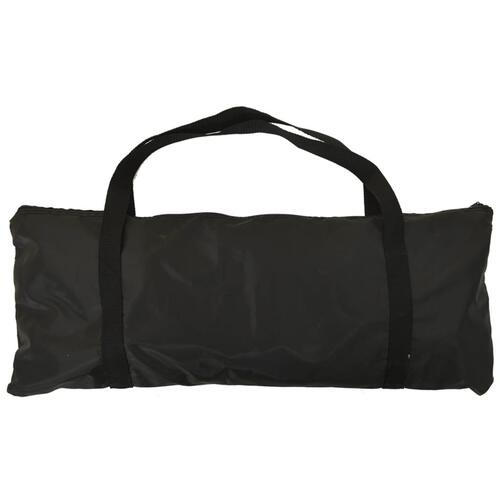 Fodbold-rebounder 183x85x120 cm polyester sort og gul