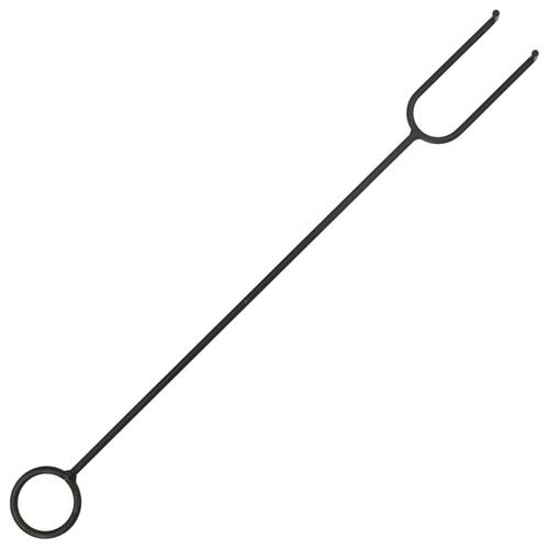 Bålfad med ildrager 75 cm XXL stål