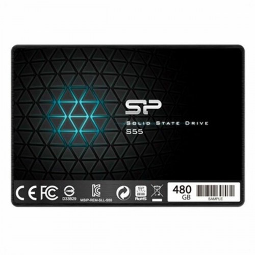 SSD harddisk 2,5" Silicon Power S55 480 GB SATA III (7 mm)