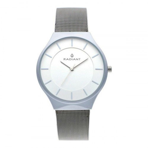 Radiant herreur RA531602 - sølv, Ø 41 mm, mesh-rem