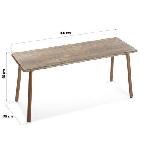 Bænk Lansing (35 x 45 x 100 cm)