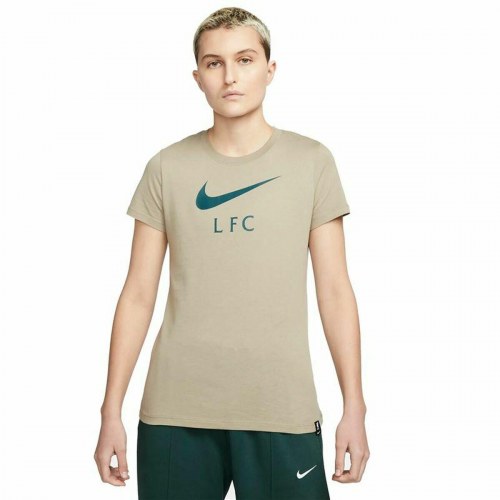 Nike Liverpool FC kortærmet T-shirt til kvinder - brun (L)