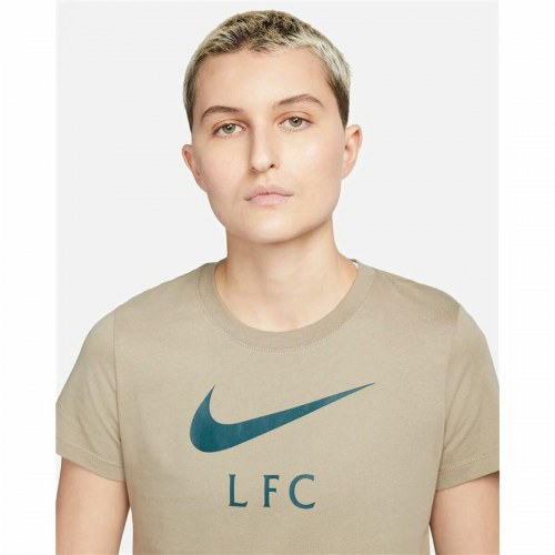 Nike Liverpool FC kortærmet T-shirt til kvinder - brun (L)