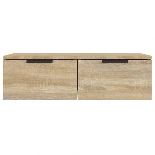 Vægskab 68×30×20 cm i konstrueret træ - sonoma-eg