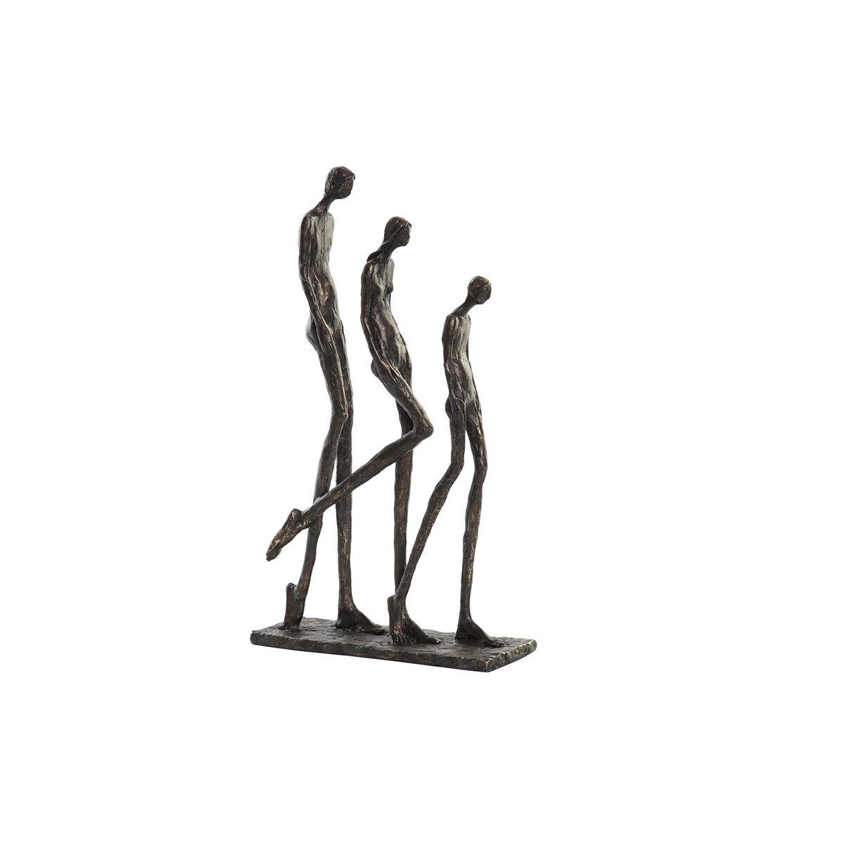Dekorativ figur 23 x 8,5 x 39 cm Kobber Familie