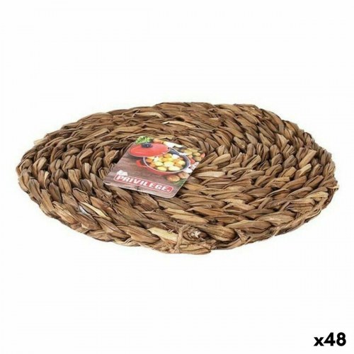 Privilege dækkeserviet i flet, Ø 20 cm - 48 stk.