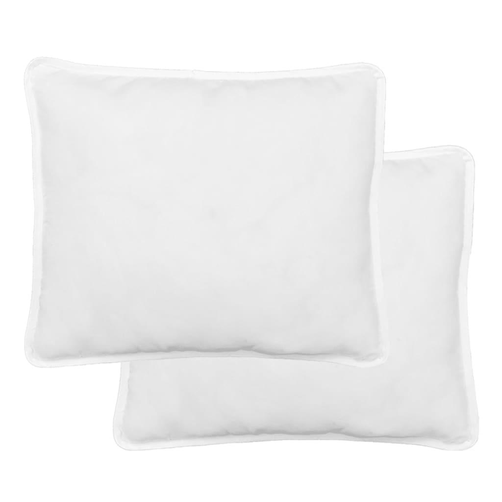 Hovedpude 2 stk. 60x70 cm hvid