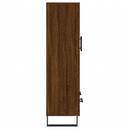 Skab 69,5×31×115 cm i konstrueret træ - brun sonoma-eg