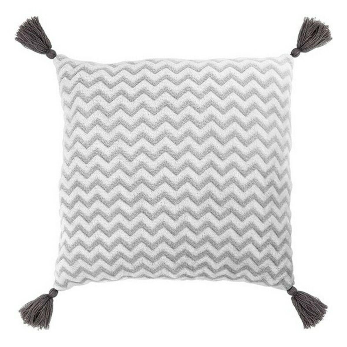 Pude Zigzag 40 X 40 Cm 119635 Grå
