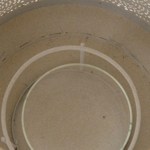 Lyseholder 26,5 x 26,5 x 65,5 cm Natur Metal