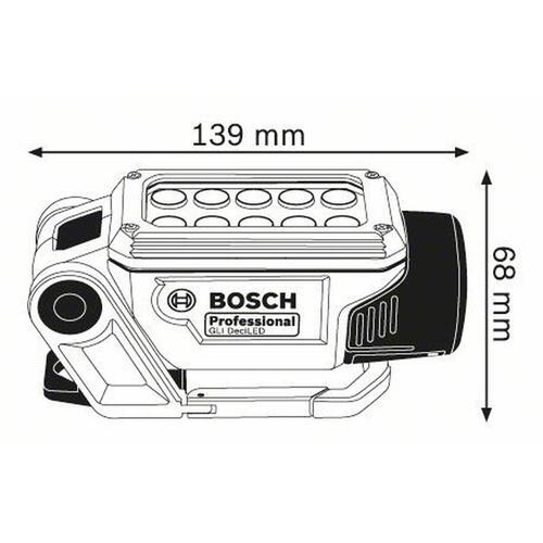 Lygte LED BOSCH GLI DeciLED Professional 12 V