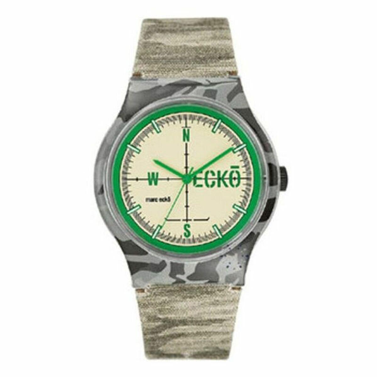 Marc Ecko unisex armbåndsur E06509M1 - Ø 42 mm, grøn