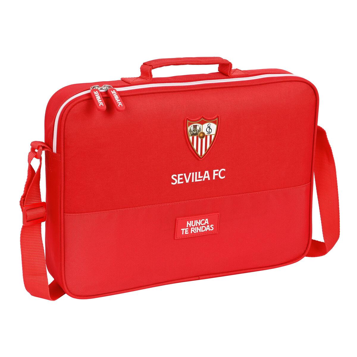 Skole Skoletaske Sevilla Fútbol Club Rød 38 X 28 X 6 Cm