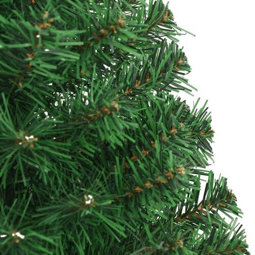 Kunstigt juletræ med tykke grene 120 cm grøn