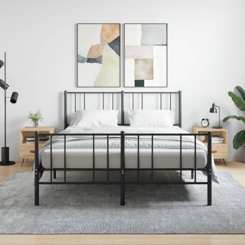 Sengeborde 2 stk. i sonoma-eg - 40x35x47,5 cm, konstrueret træ