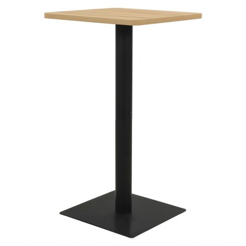 Bistrobord 60x60x107 cm egetræsfarve