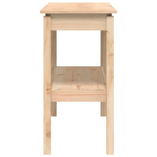 Konsolbord 110x40x75 cm massivt fyrretræ