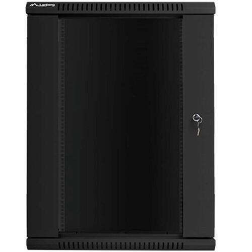 Lanberg rackskab WF01-6418-10B 18U - 19" vægmonteret, 60 kg, IP20